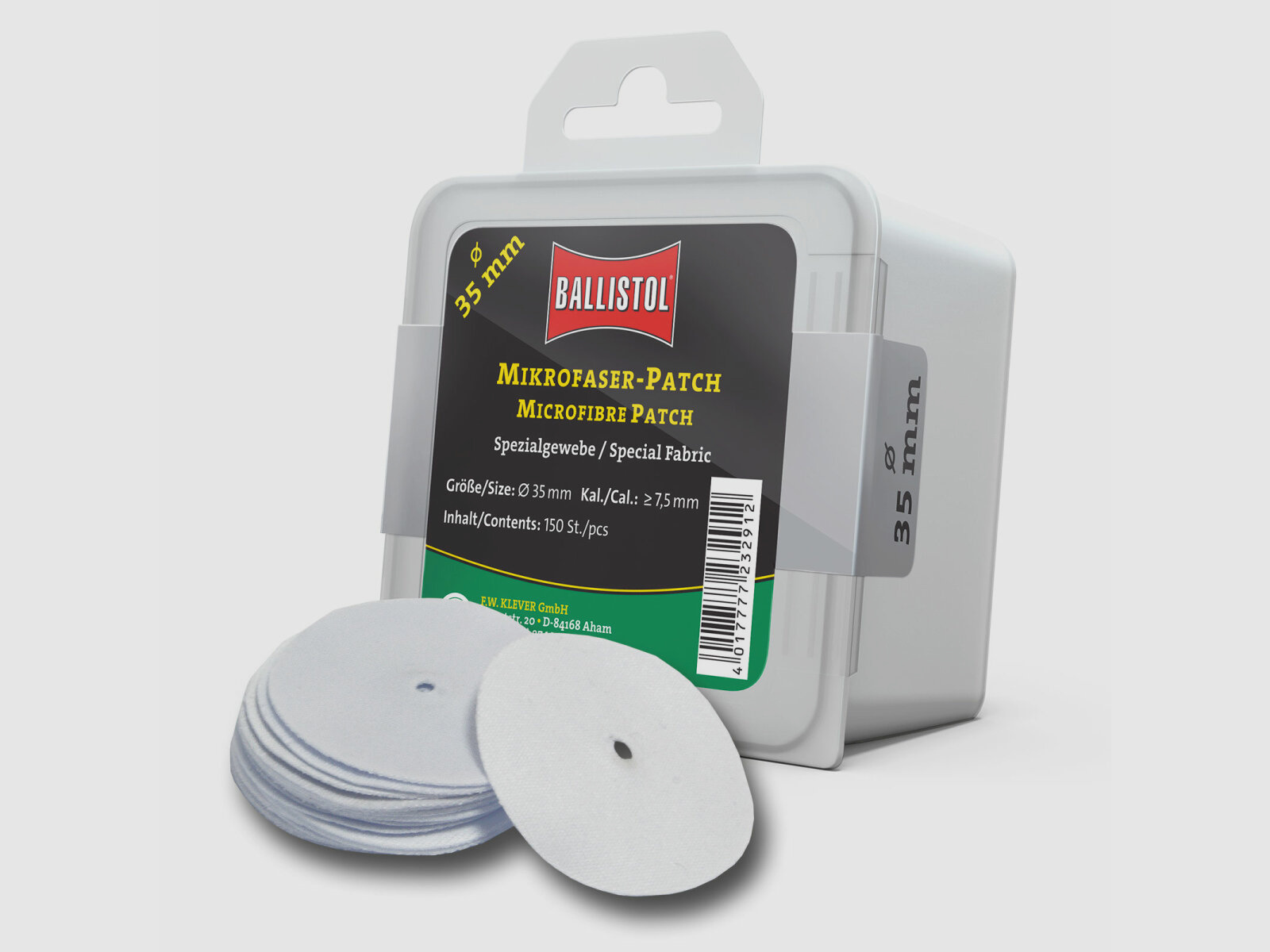 Ballistol Mikrofaser-Patch rund 35 mm