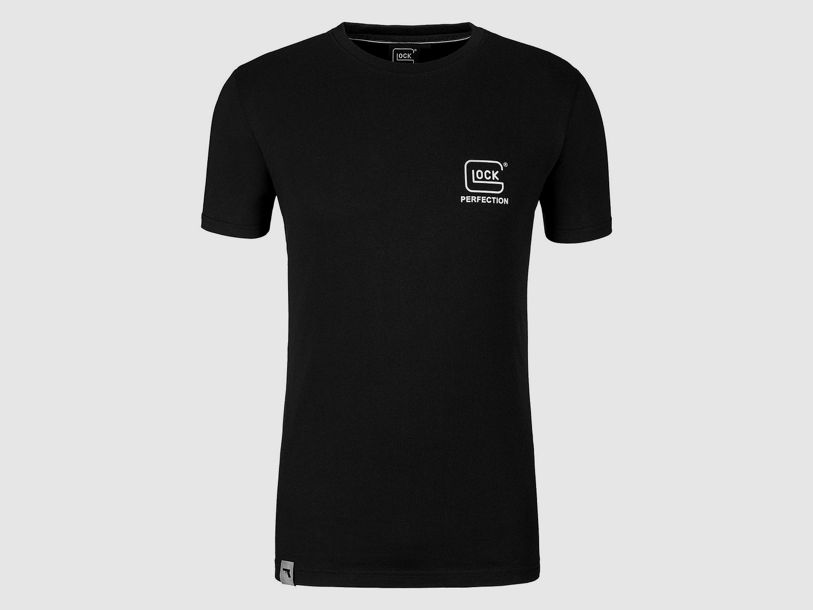 GLOCK T-Shirt „Perfection“ Herren kurzarm – Schwarz, Größe L