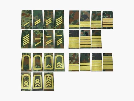 Fritzsch BW Rangabzeichen flecktarn Marine goldfarben