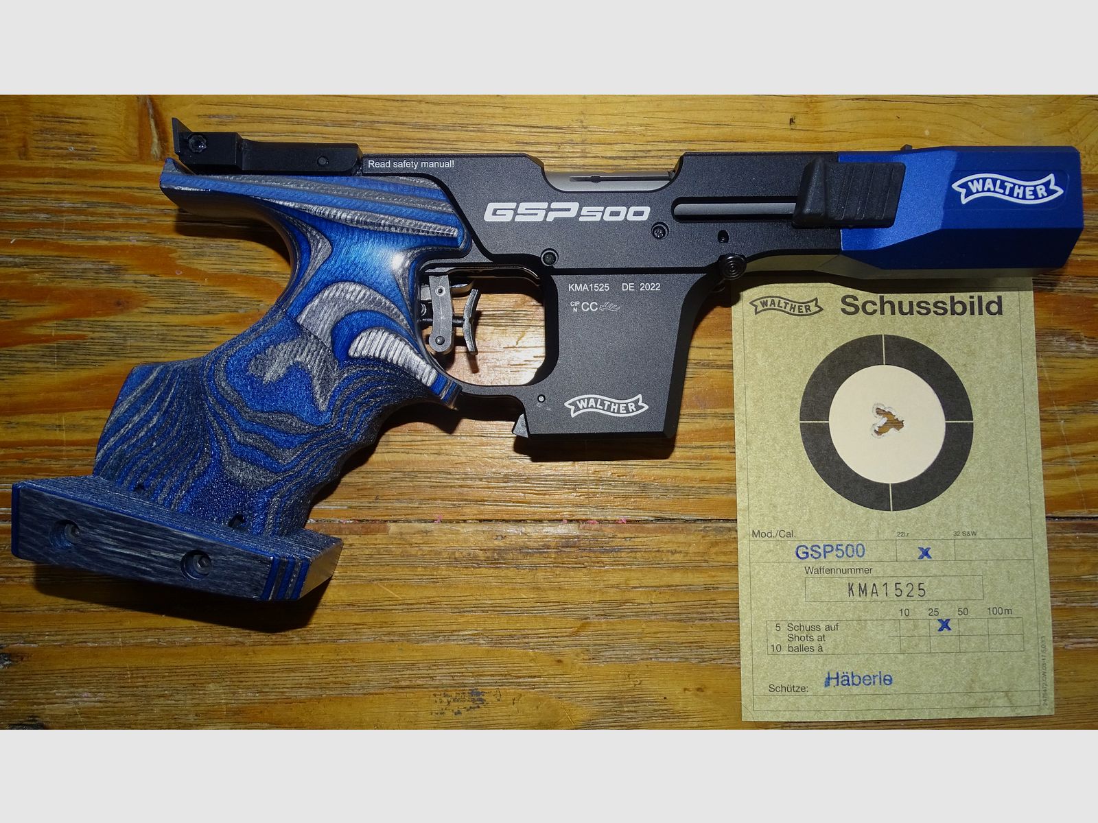 Sportpistole Walther GSP500 Classic Kal. .22l.r.