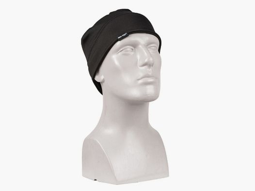 Cappello Elastico in Fleece Nero