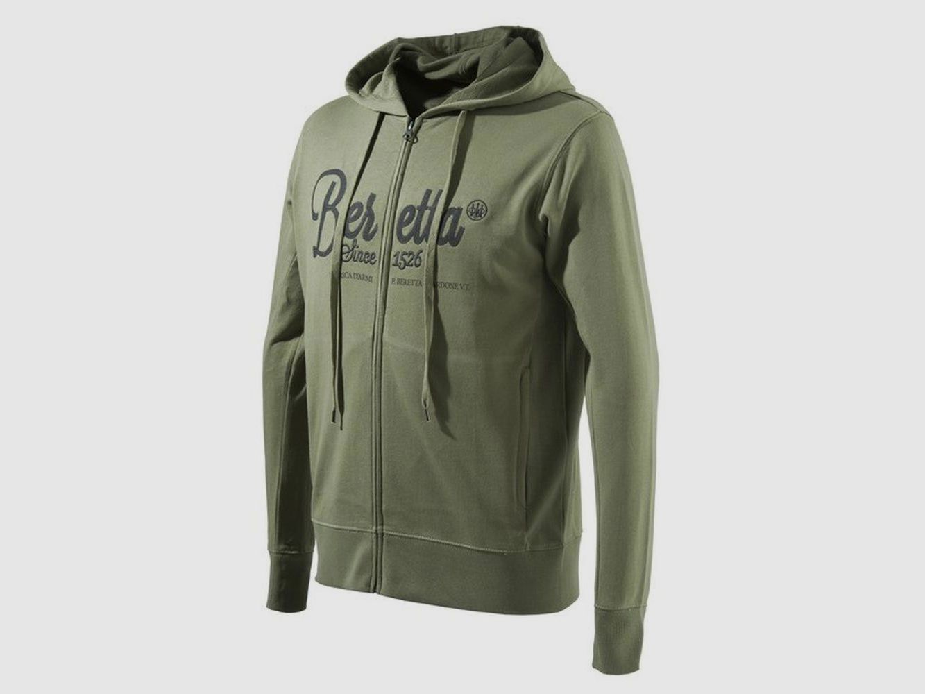 Herren Sweatshirt Beretta Corporate Grün Stein - Thermischer Komfort - Atmungsaktiver Stoff - Moderner und Funktioneller Stil, Bild 4 von 4