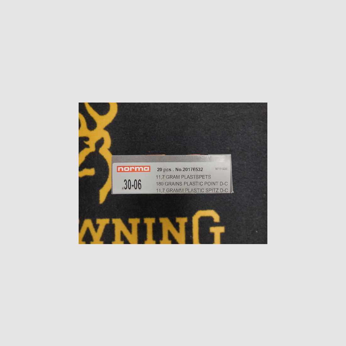 Norma Pointe Plastique 30-06 180 grs, image 2 sur 4