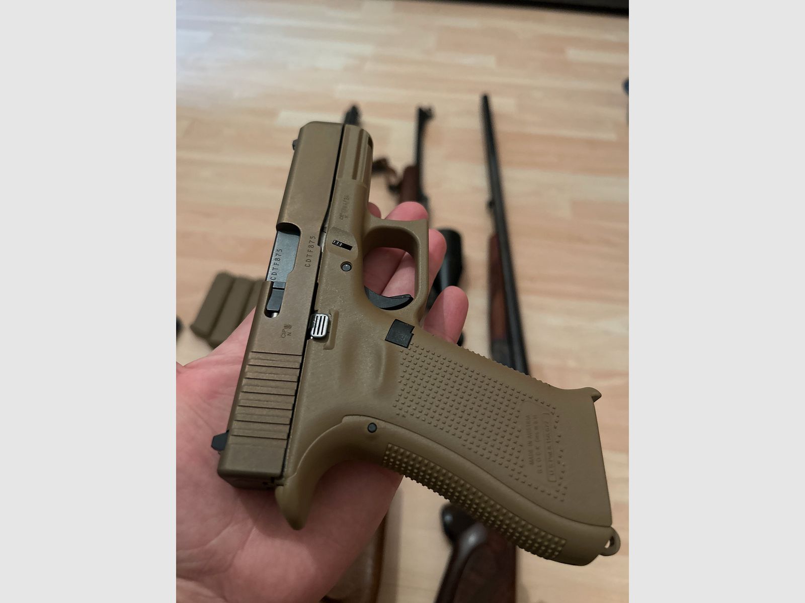 Waffen Aufgabe 