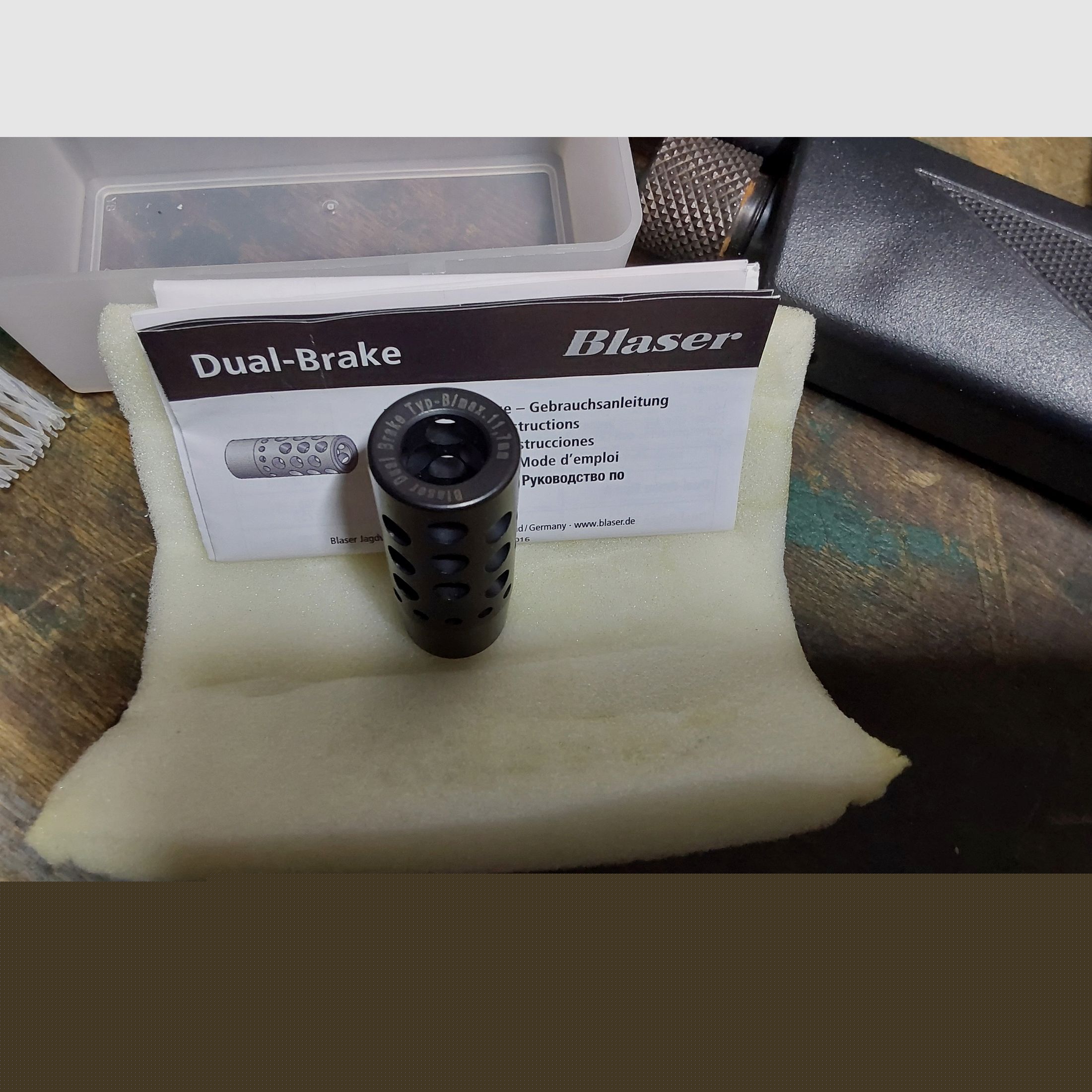 Blaser Dual Brake original Mündungsdämpfer neu OVP
