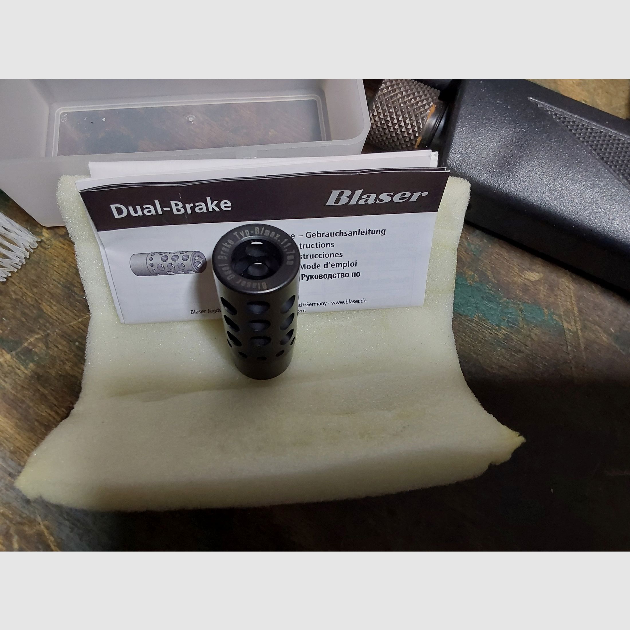 Blaser Dual Brake originele muzzle brake nieuw in doos