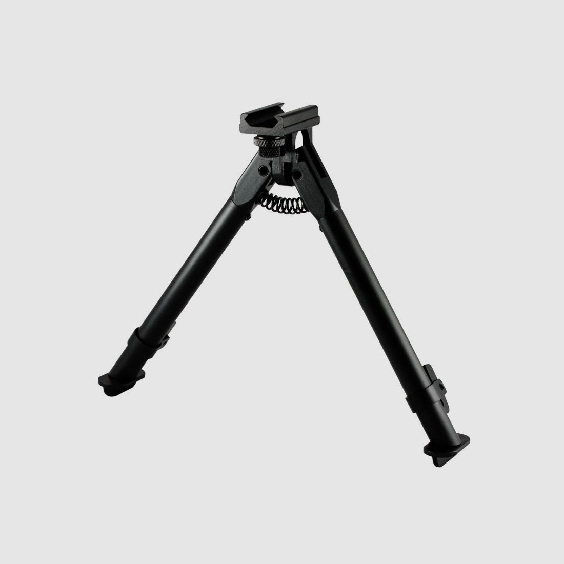 Kurzes Zweibein zur Befestigung auf Picatinny- und Weaver-Schiene mit einer Breite von 21 mm, Bild 1 von 2