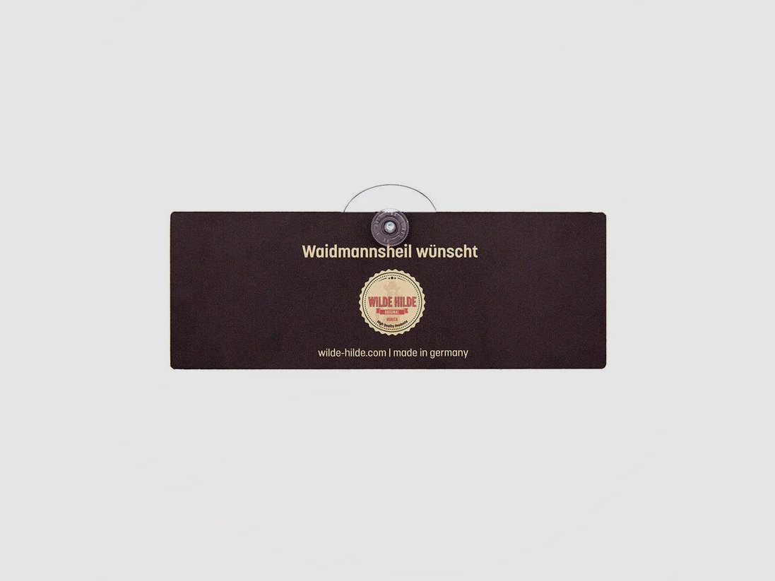 Wild Hilde car sign with suction cup - "Cool Boar