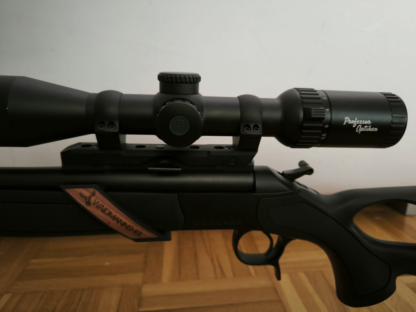 Bergara B13 z szyną Dentler i hamulcem wylotowym