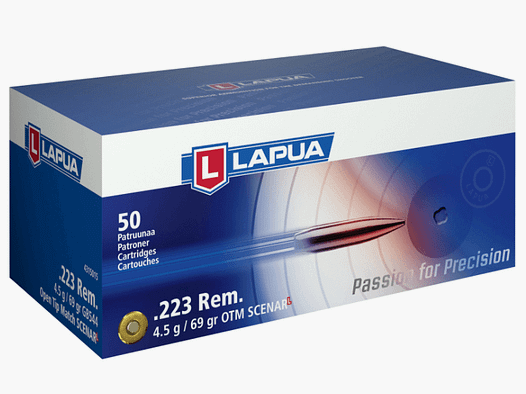 Lapua .223 Rem Scenar-L 69 gr. -50 St.
