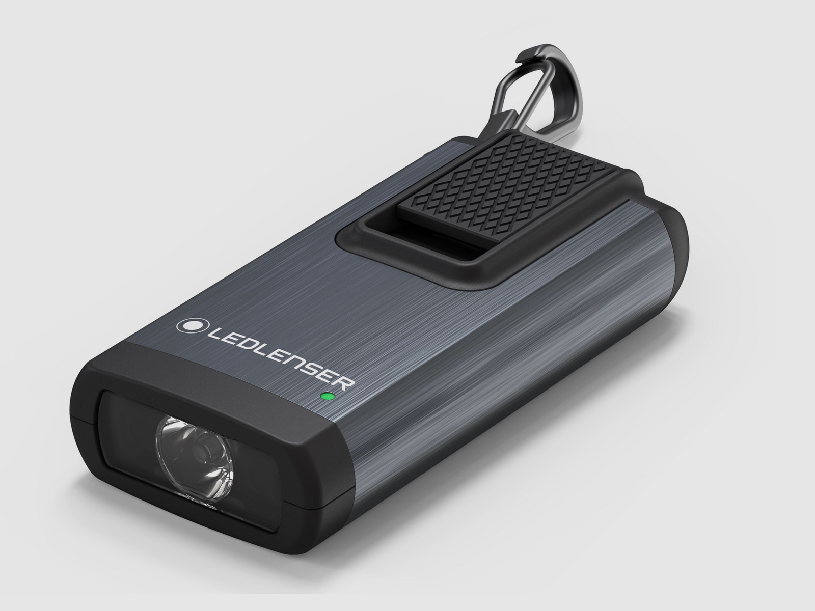 Ledlenser 502577 K6R Schlüsselleuchte 400 Lumen 80 Meter grau