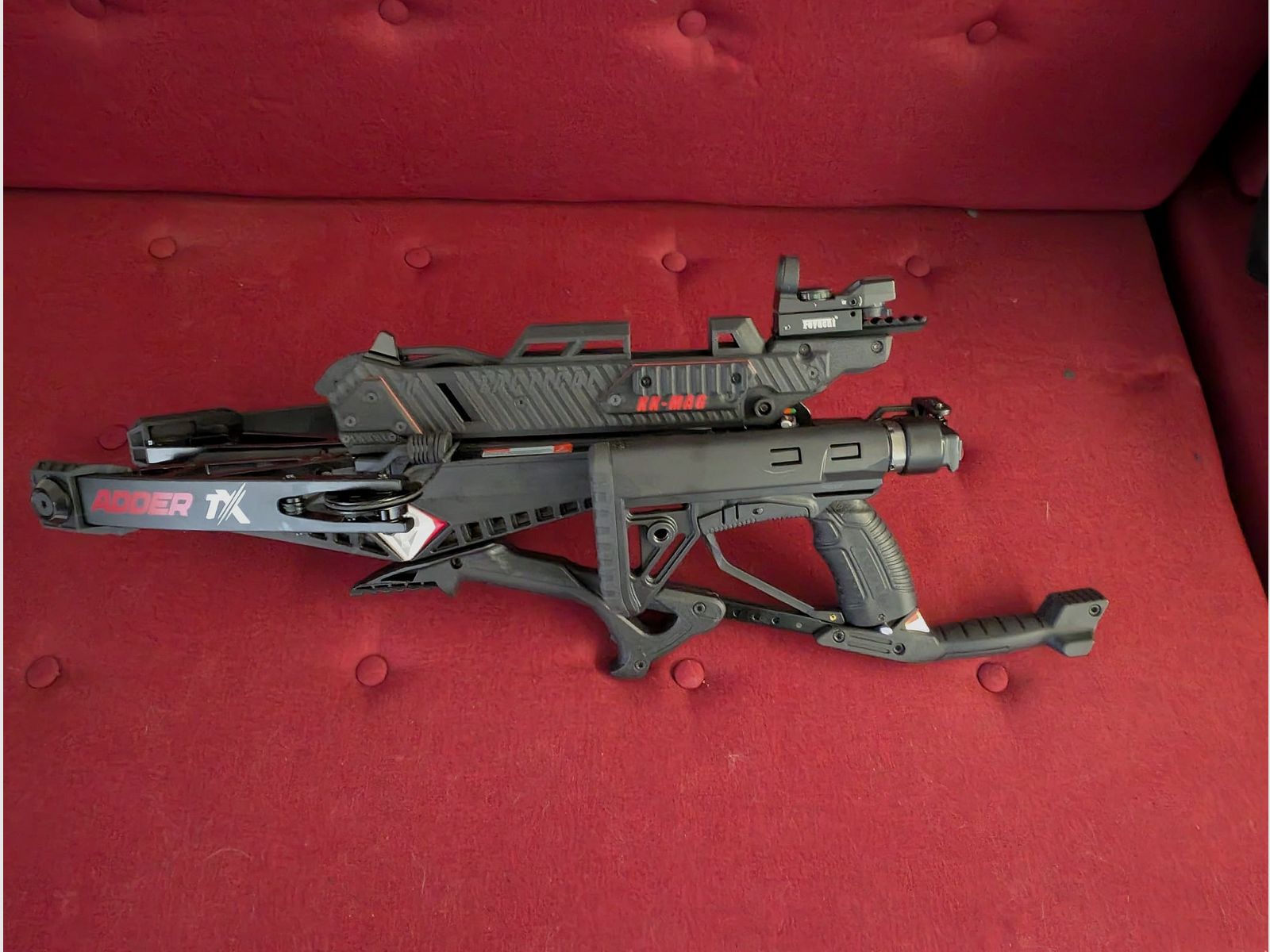 K Adder V3 TX-Compound + Mey Folding Stock + TT Bag