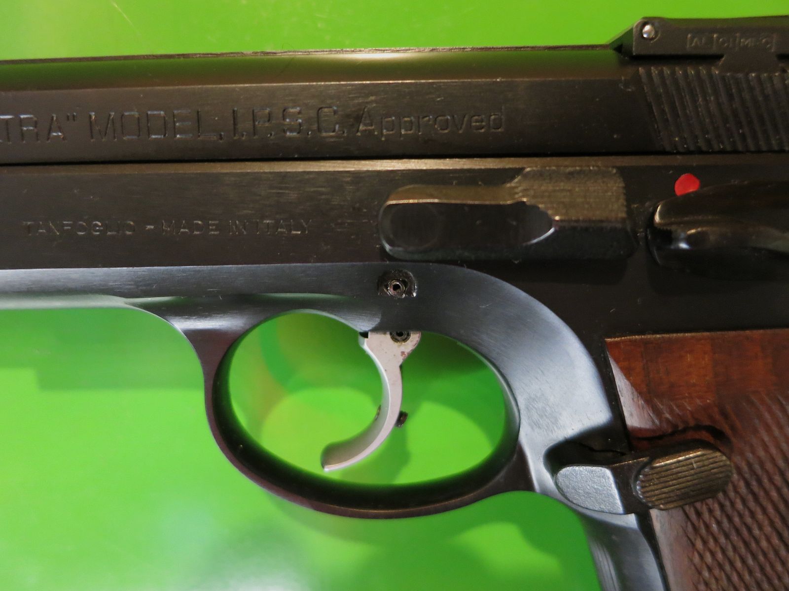 Tanfoglio „The Ultra“ IPSC-goedgekeurd. Speciale serie, 9 mm Para       #65-