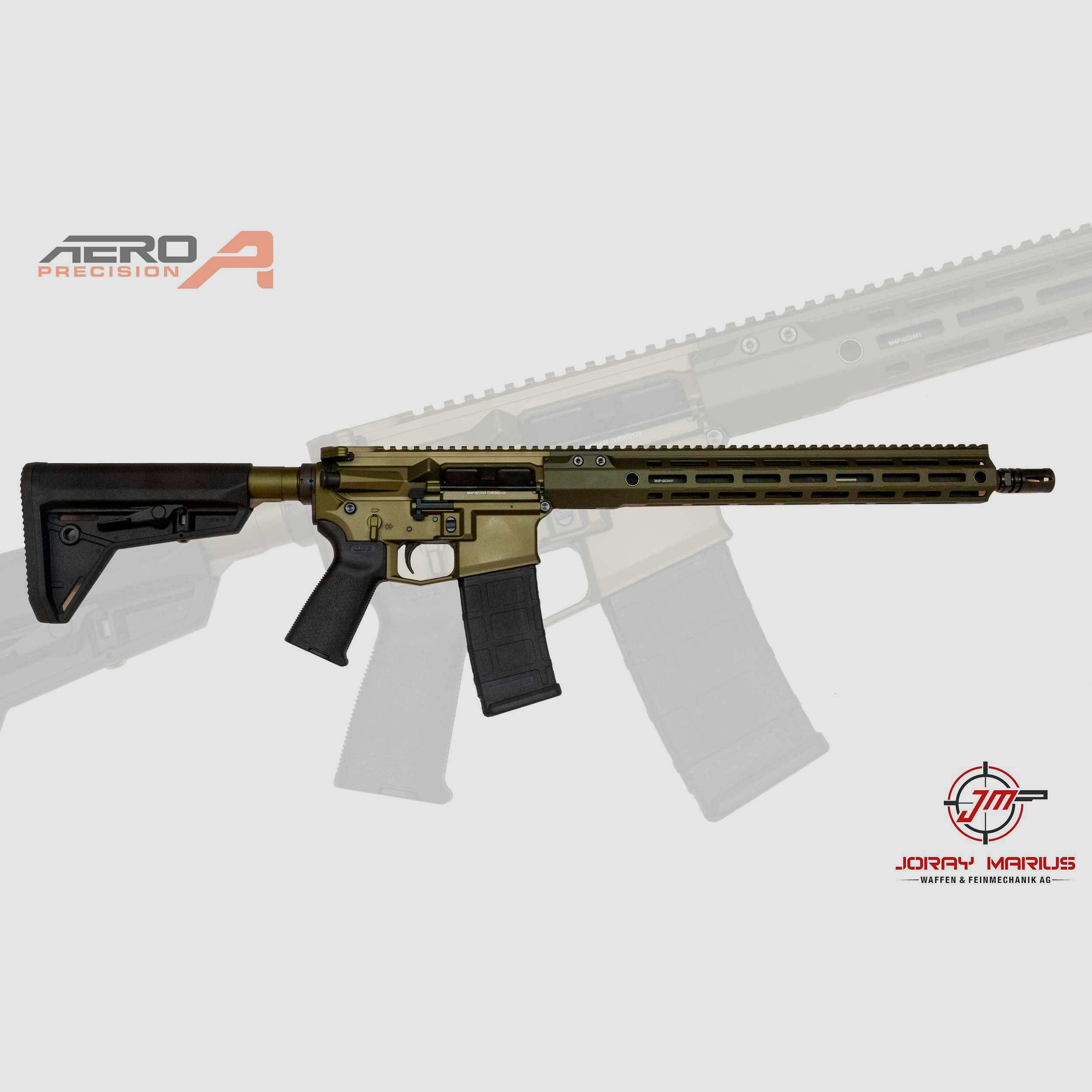 Aero Precision M4E1 PRO 5.56 NATO OD Green