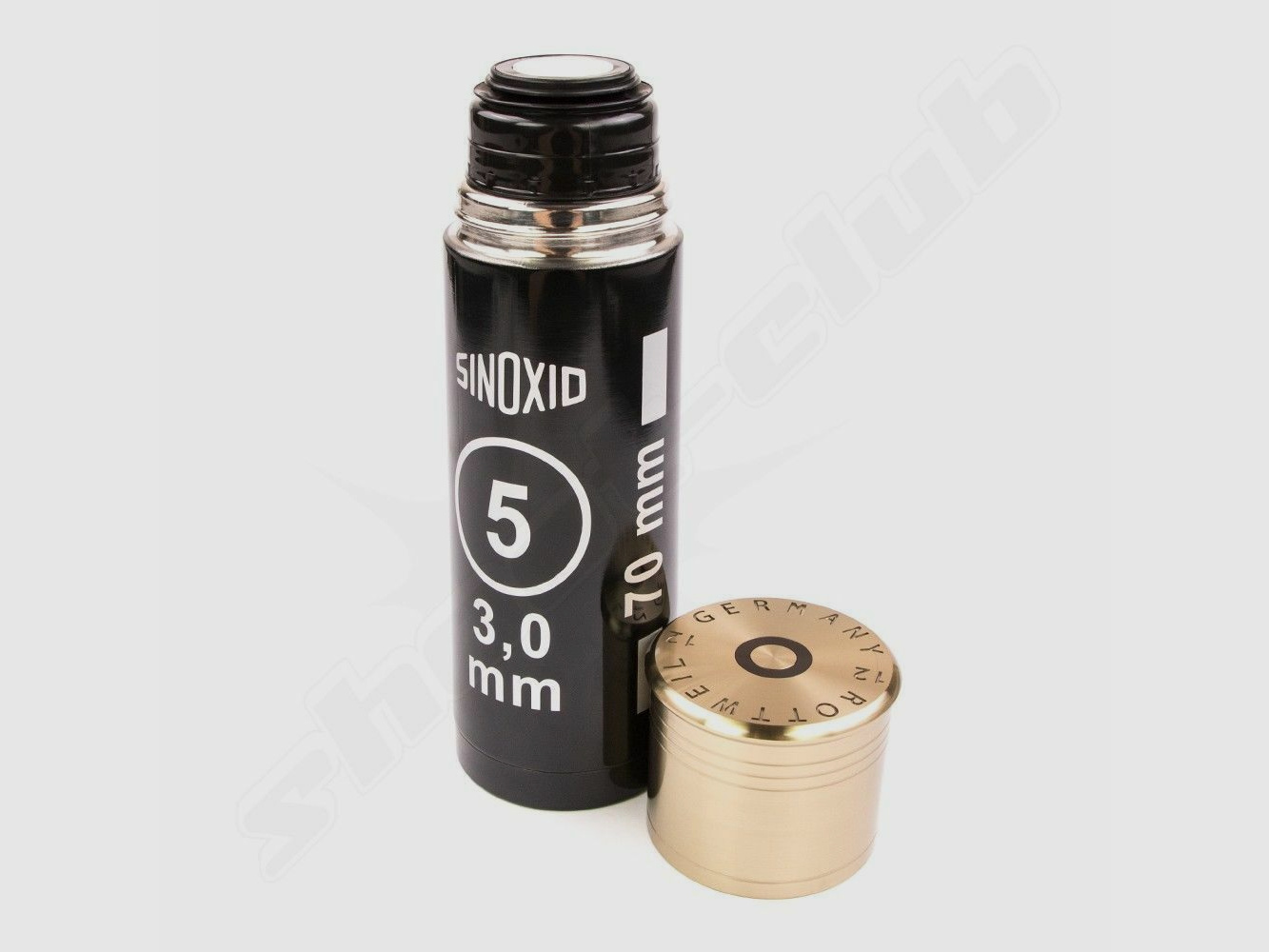 Rottweil	 Thermoskanne in Schrotpatronen -Optik von Rottweil - 750ml