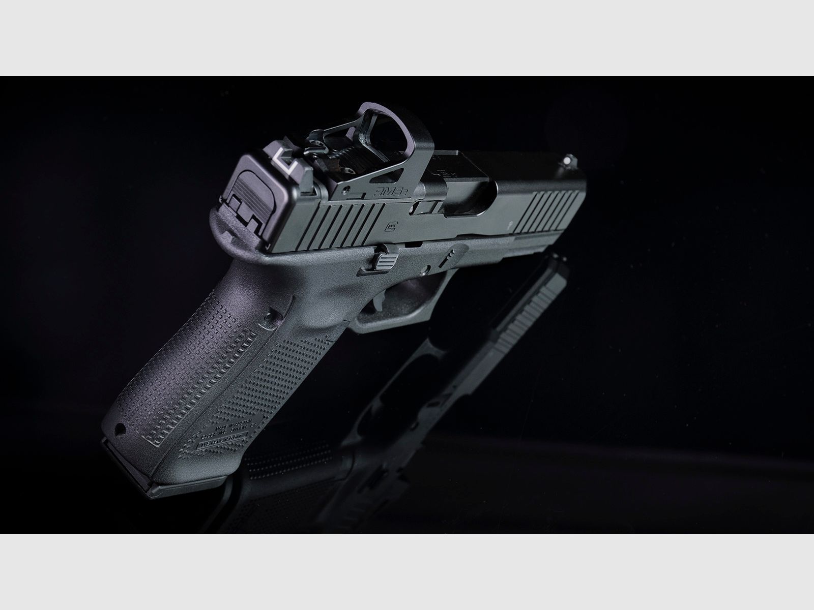 SHIELD Reflex Mini Sight 2.0 (RMS2) Rotpunktvisier – 8 MOA – Mattschwarz, Bild 6 von 7