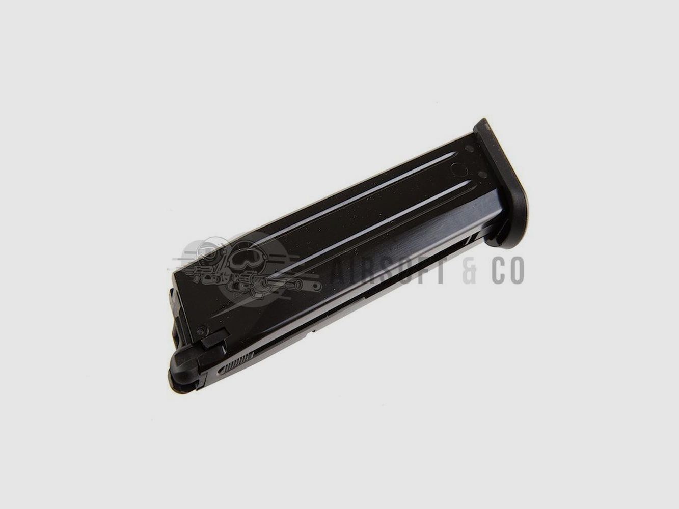 Replikat Magazin Airsoft Gas ASG CZ P-09 25 Schuss - Hohe Kapazität - Kompatibel und Zuverlässig, Bild 4 von 5