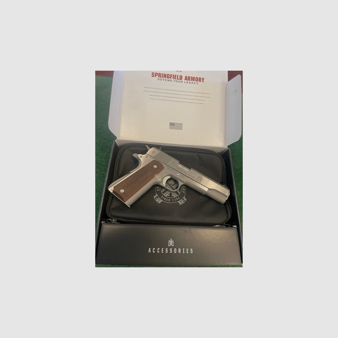 SPRINGFIELD ARMORY 1911 MIL-SPEC STS .45ACP, SPORTIVA., image 1 of 2
