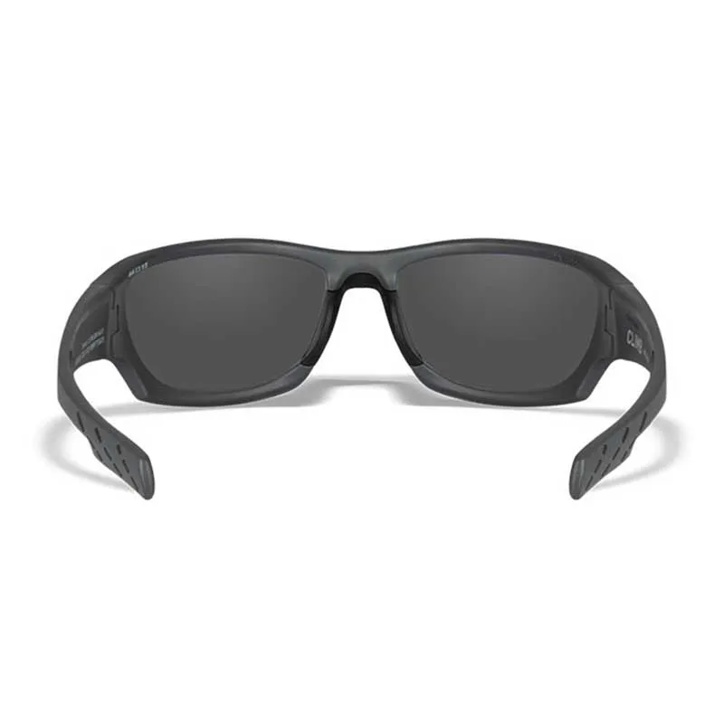 Wiley X CLIMB Captivate Blue Mirror Matte Grey Frame lunettes de pêche, image 4 sur 7