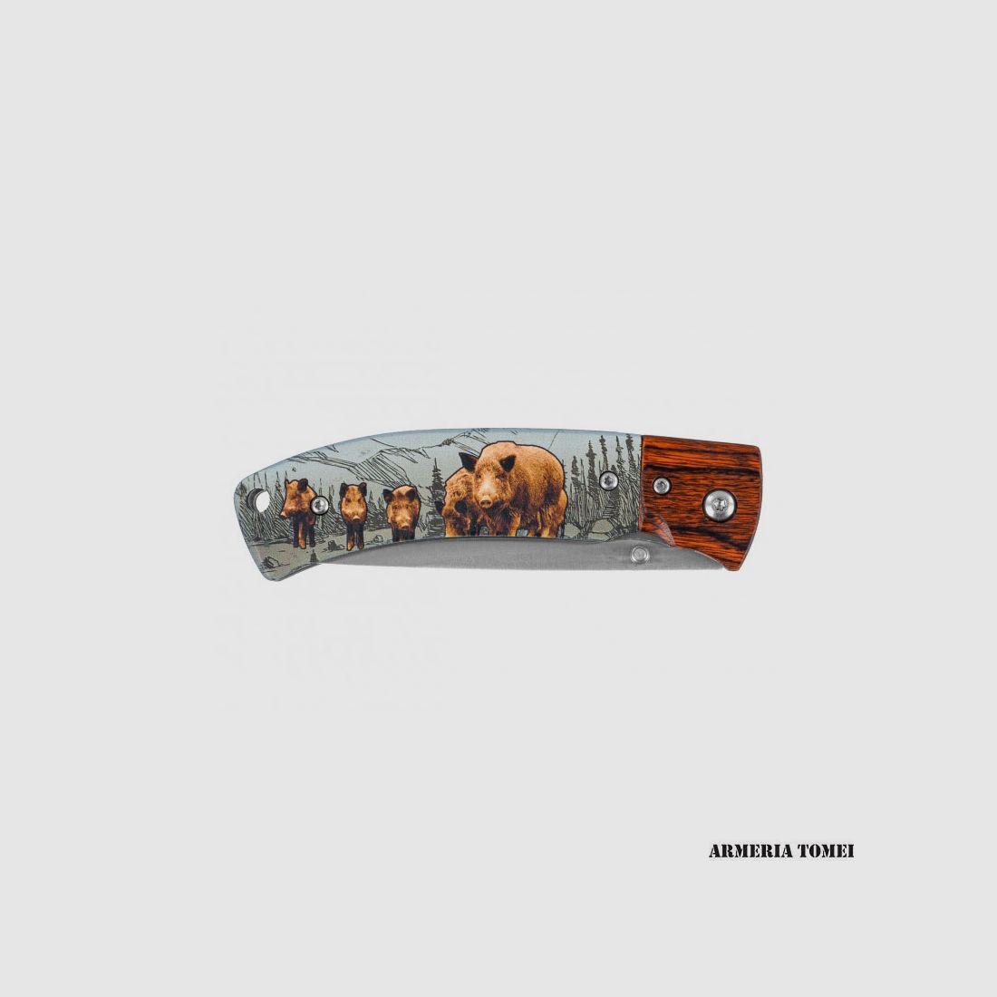 Messer – JKR Klappmesser - Wildschwein, Bild 2 von 2