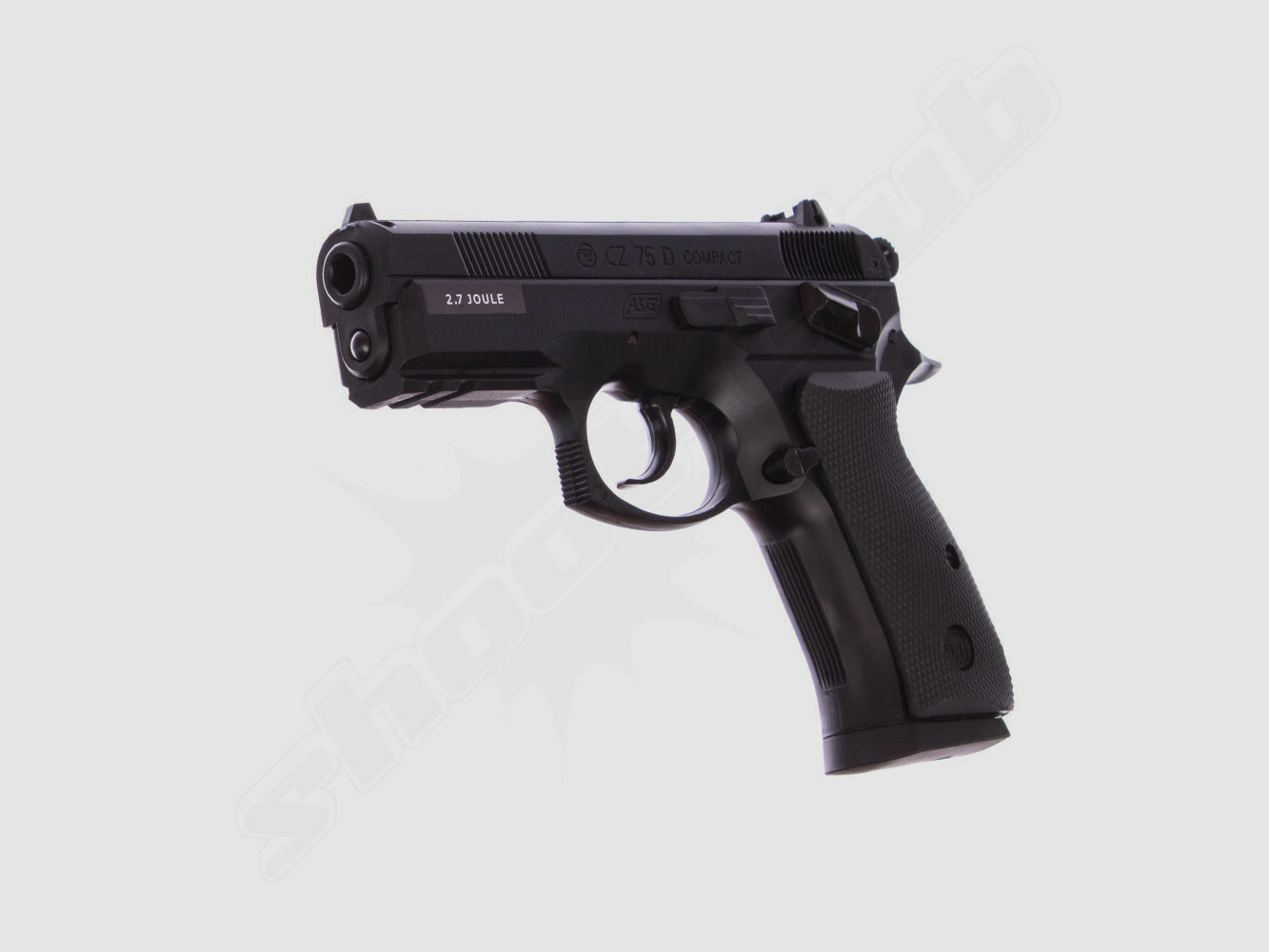 CZ CZ 75D Compact CO2 Pistol 4.5 mm Steel BBs Plinking Set