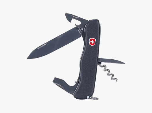 Cuchillo de bolsillo Victorinox Forester negro