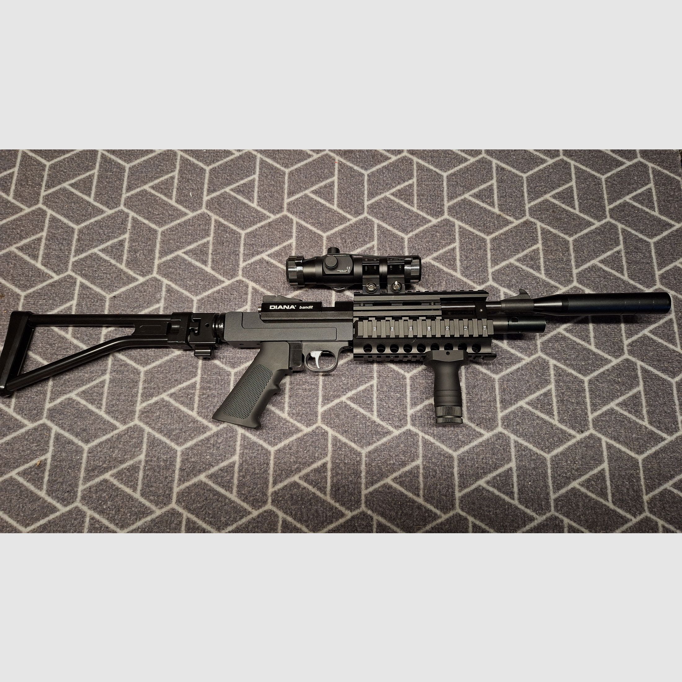 Diana Bandit Gen II PCP Tactical-Umbau Einmalig!