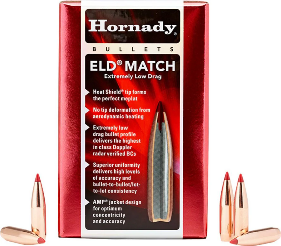 Hornady Geschosse .264 / 6,5mm ELD Match 140gr