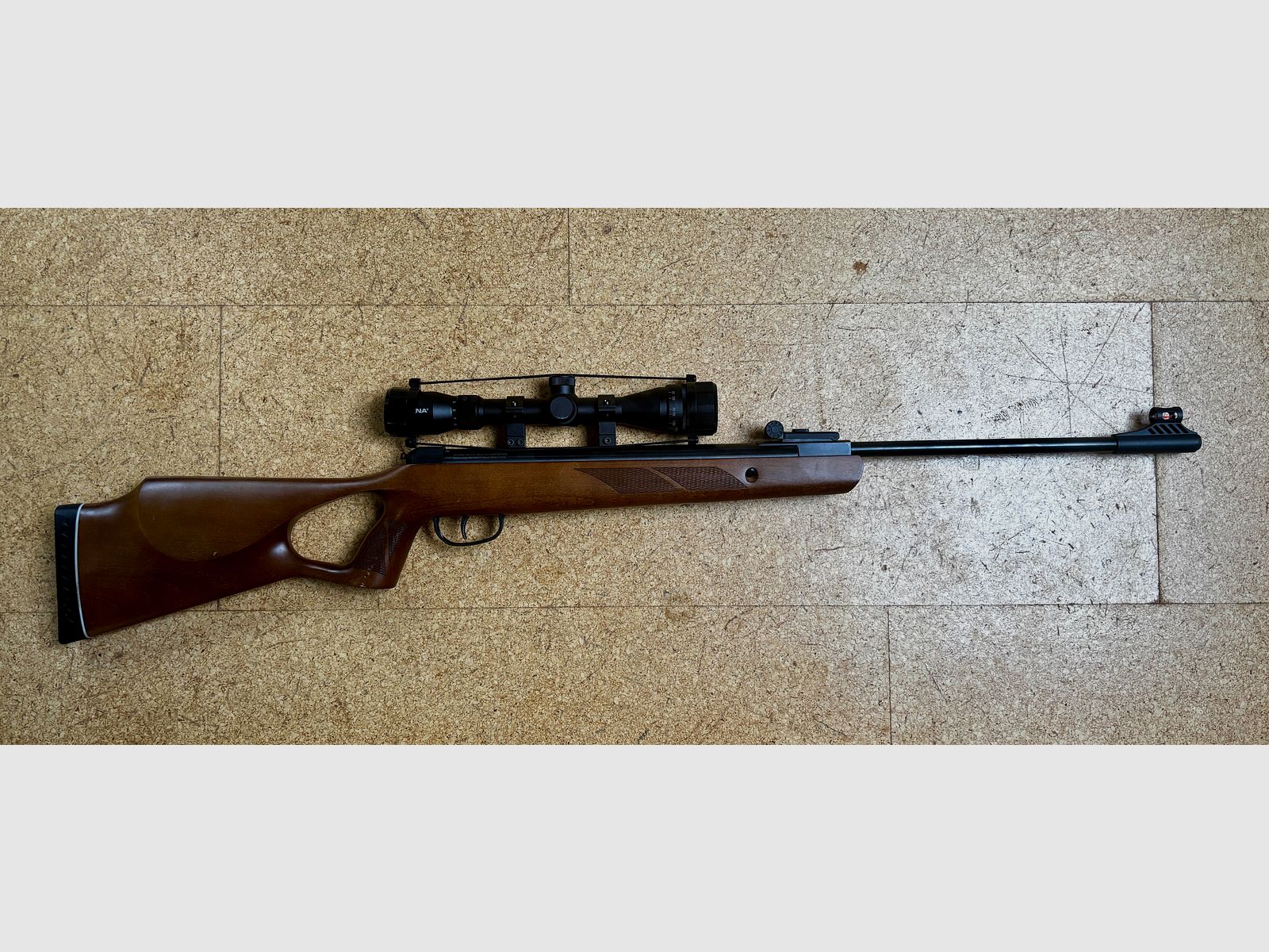 Diana 250 two-fifty Knicklauf Luftgewehr Kaliber 4,5 mm Diabolo (P18) + ZF 3-9x32