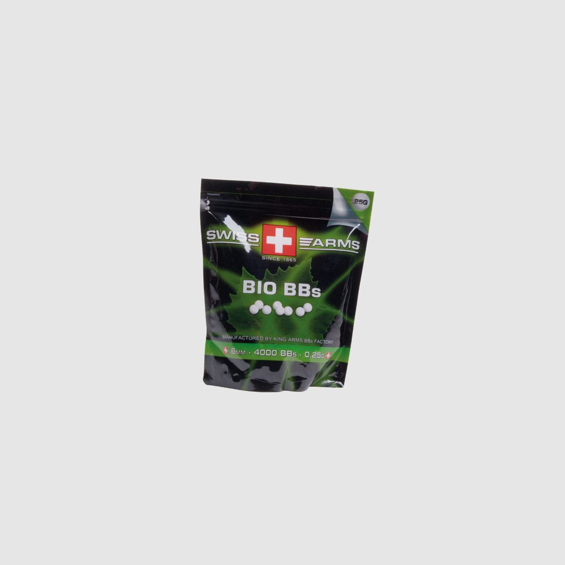 Swiss Arms 6mm BIO BBs Weiß 0,25 g 4.000 Stück