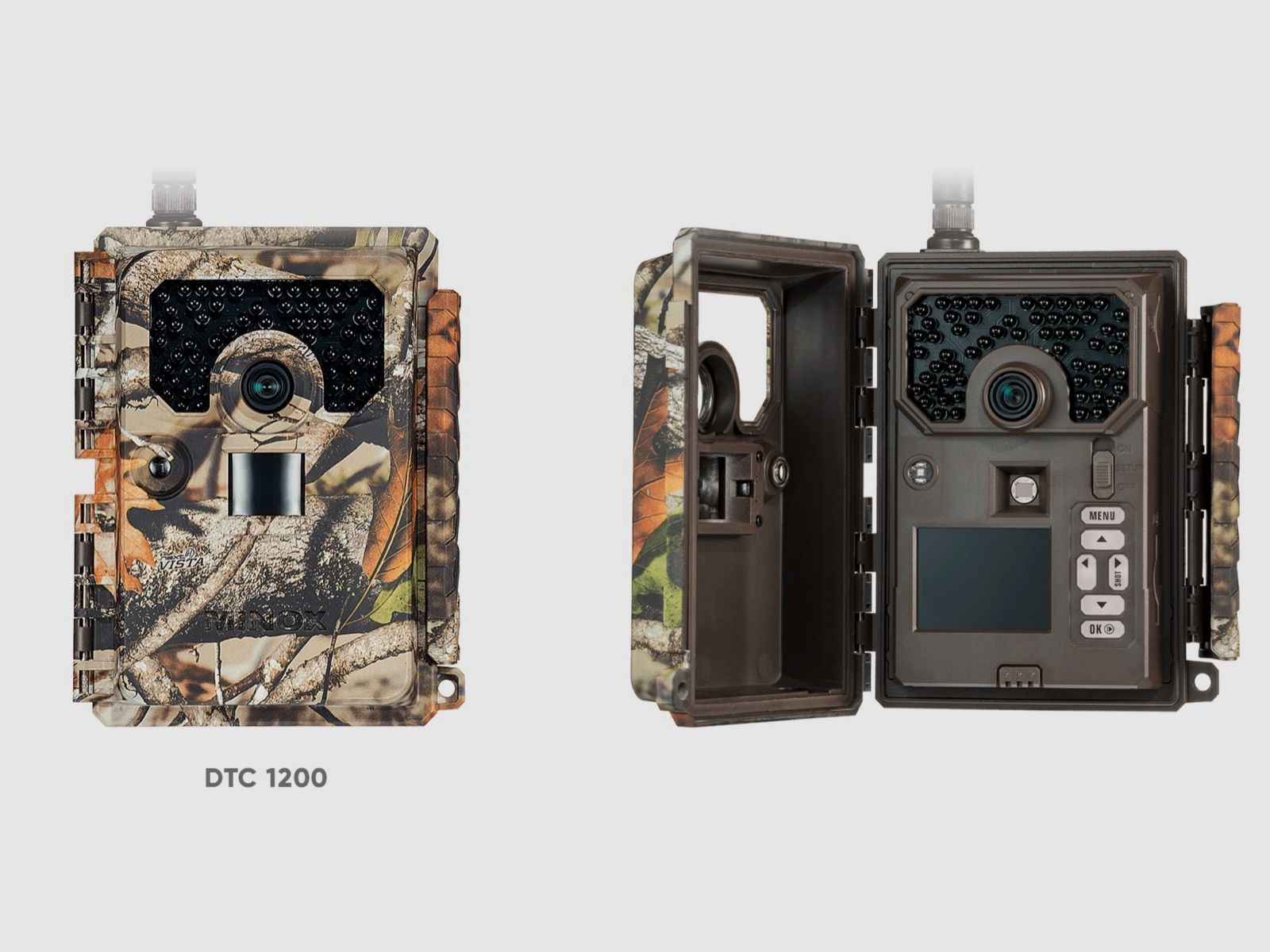 Minox 80406283 DTC 1200 4G Wildkamera Beobachtungskamera Fotofalle