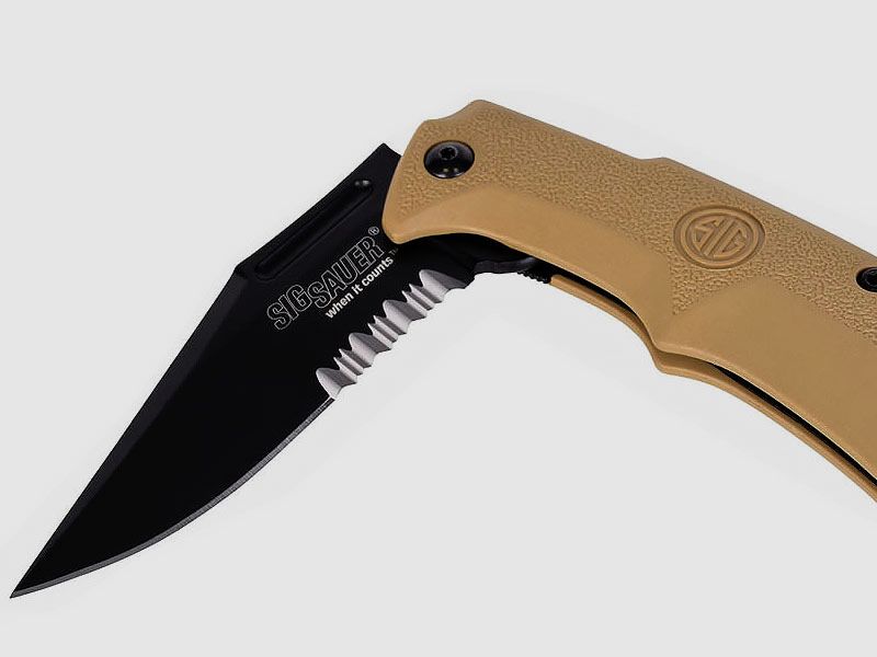 Sig Sauer M1 Tactical Klappmesser Coyote Tan