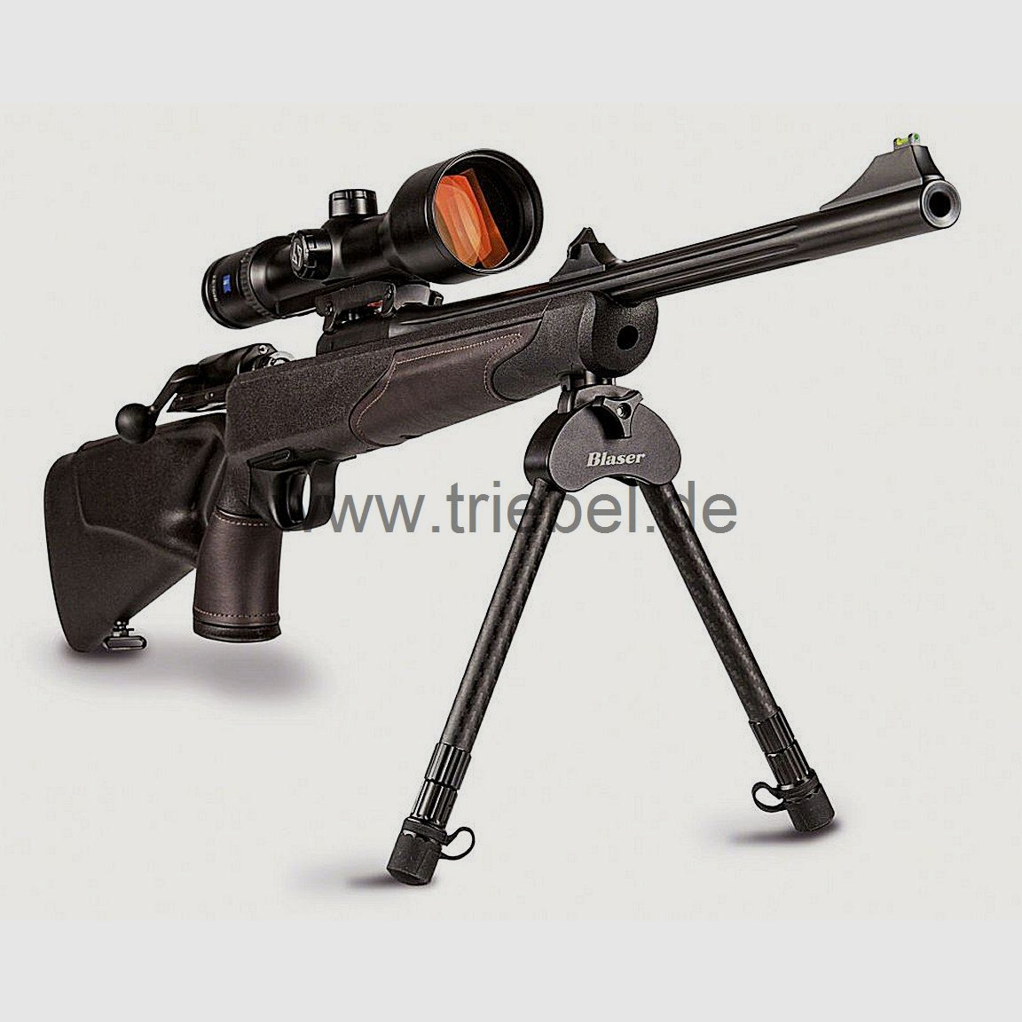 BLASER Zweibein Vorderschaftabschluss SILECNCE CARBON Bipod + R8 Ultimate