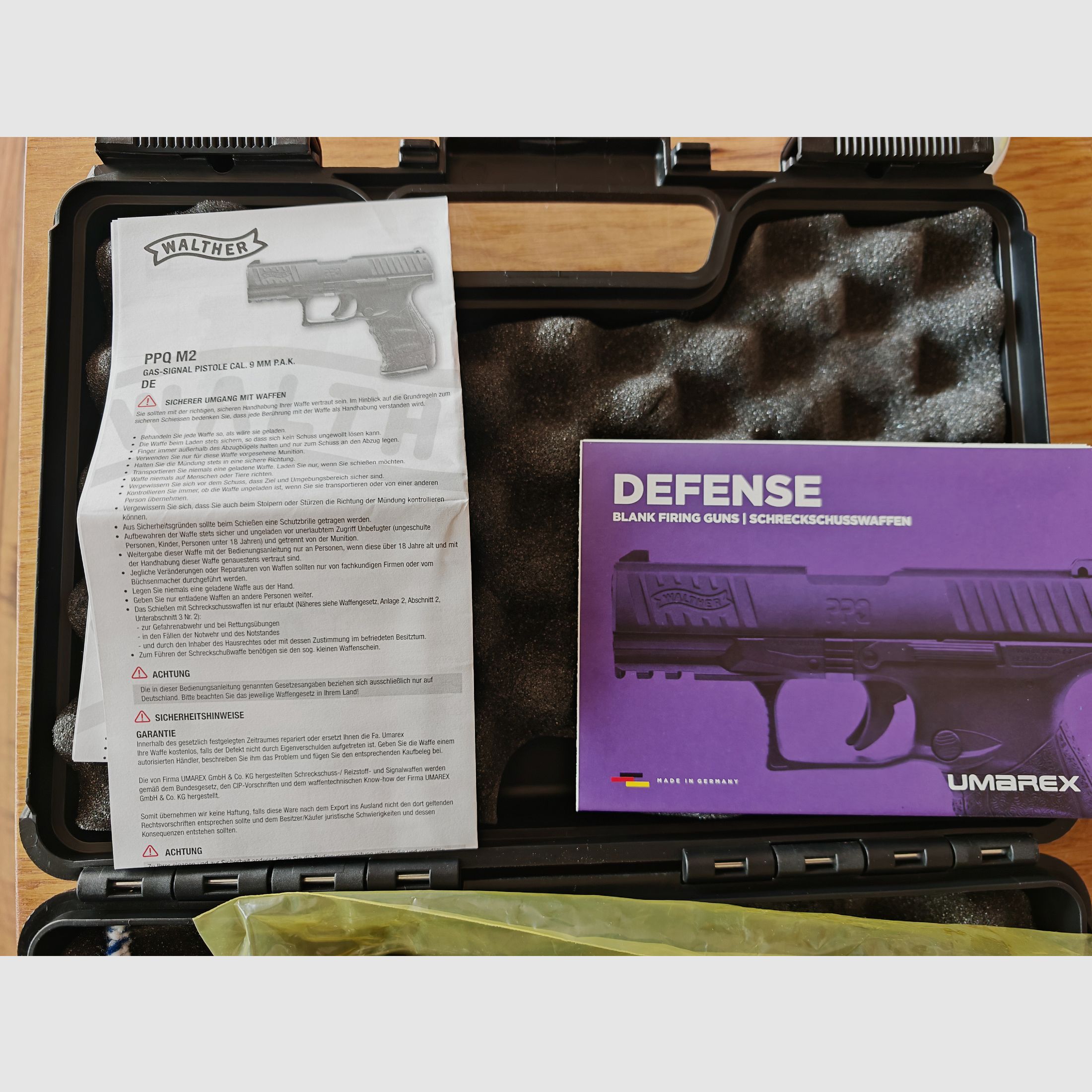 Schreckschusspistole Walther PPQ M2 9 mm PAK Neu