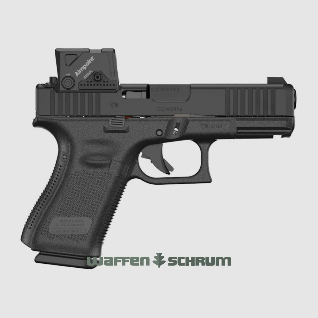 Glock G19 Gen5 A-Cut Combo Aimpoint COA
