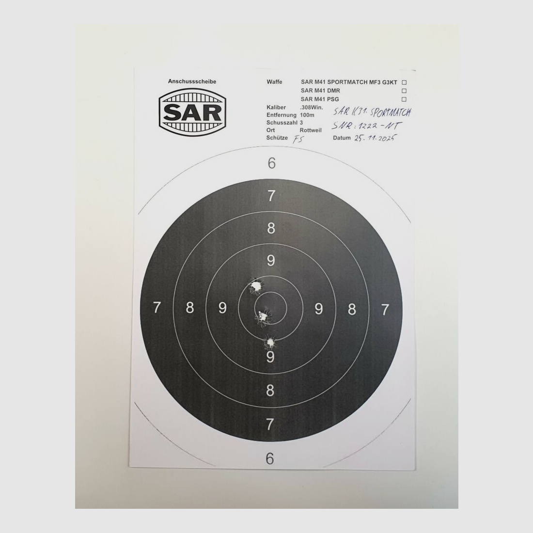 Schwaben Arms GmbH - Nowa produkcja - Karabin powtarzalny SAR K31 SPORTMATCH w kalibrze 308win. podobny do szwajcarskiego K31