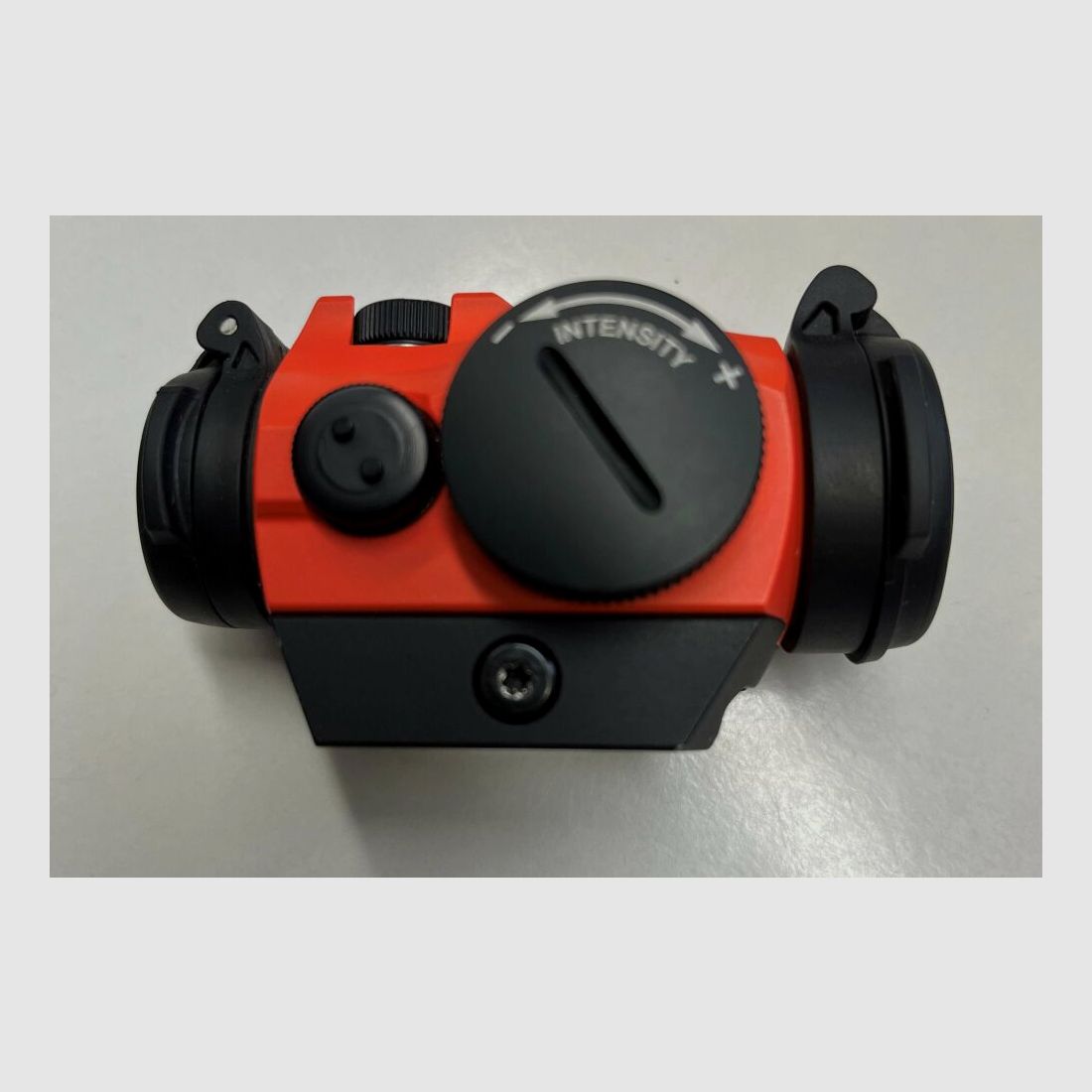 Aimpoint Rotpunkt + Reflexvisier Micro H-2 Abs.2 MOA cerakote orange incl. Adapter + Blaser Sattelmontage