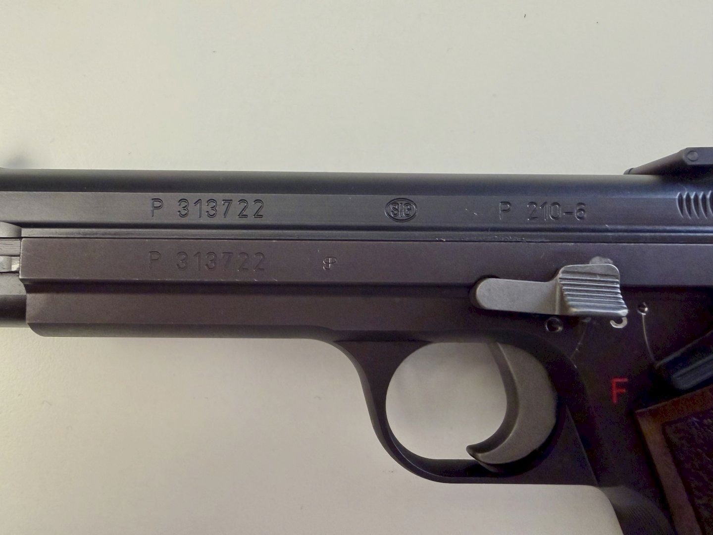 SIG P210-6 - 9 mm Para, nummerngleich