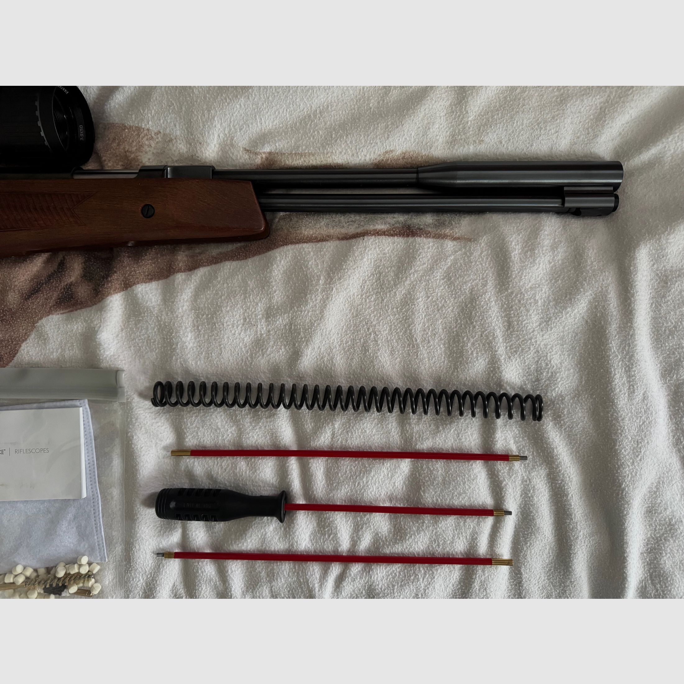 Weihrauch HW 97 Kaliber 5,5 5.5 HAWKE Zielfernrohr Futteral Zubehör