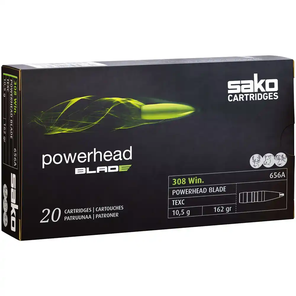 Sako .308 Win. Powerhead Blade 10,5g/162grs.