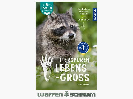 Kosmos Buch Tierspuren-lebensgoß Frank Hecker