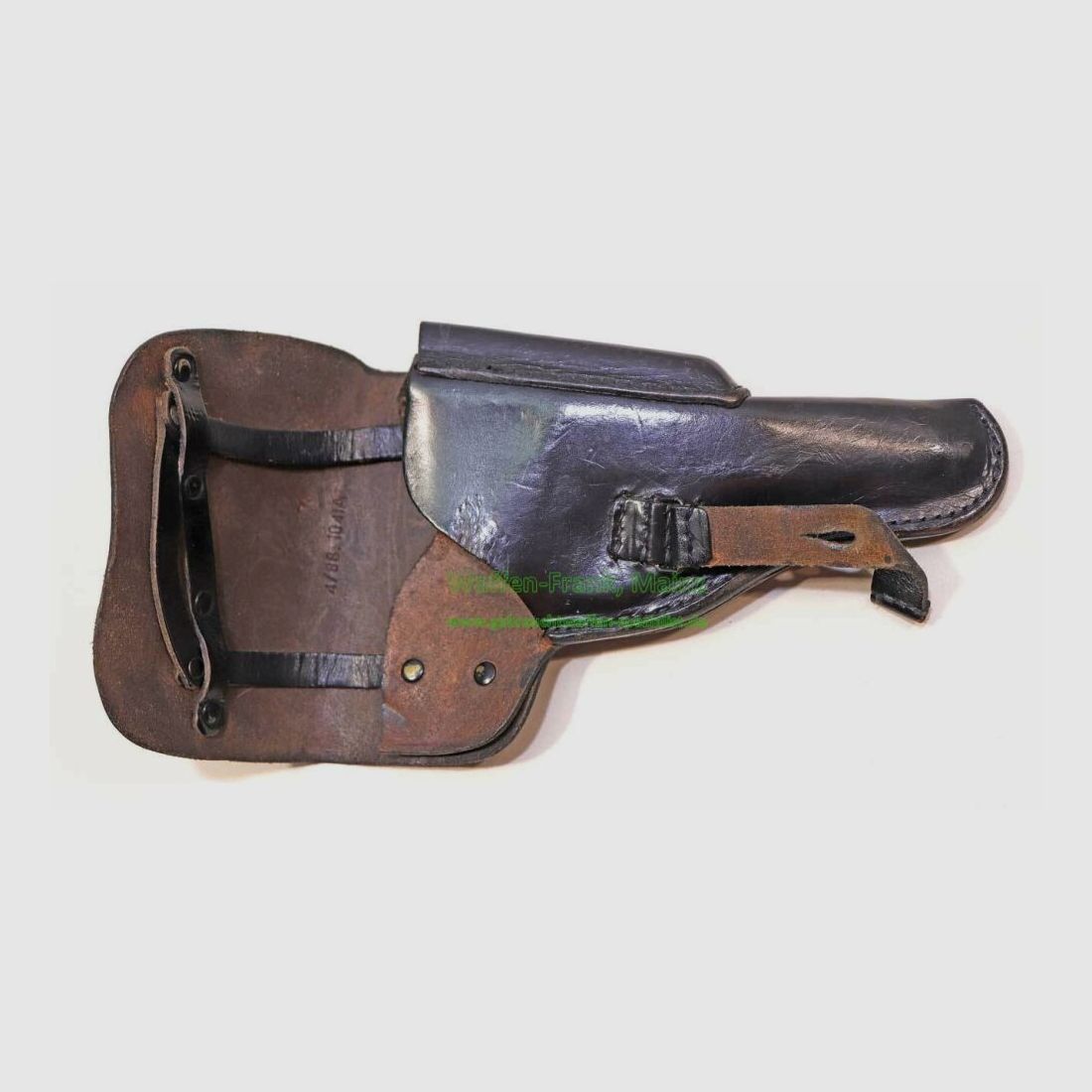 Deutsch, Herst. unbekannt Lederholster BW P1