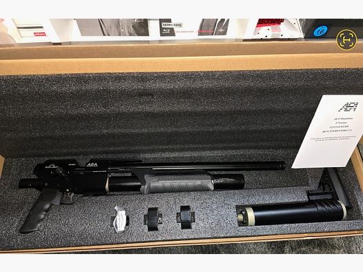 AEA Megalodon F-Serie 7,5 Julios, cal.50 carabina de aire # carabina de aire con accesorios y factura # NUEVO y sin usar