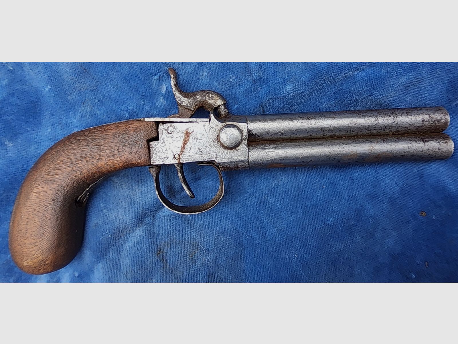 Double-barrel over-and-under percussion pistol 9 mm (license-free), image 2 of 6
