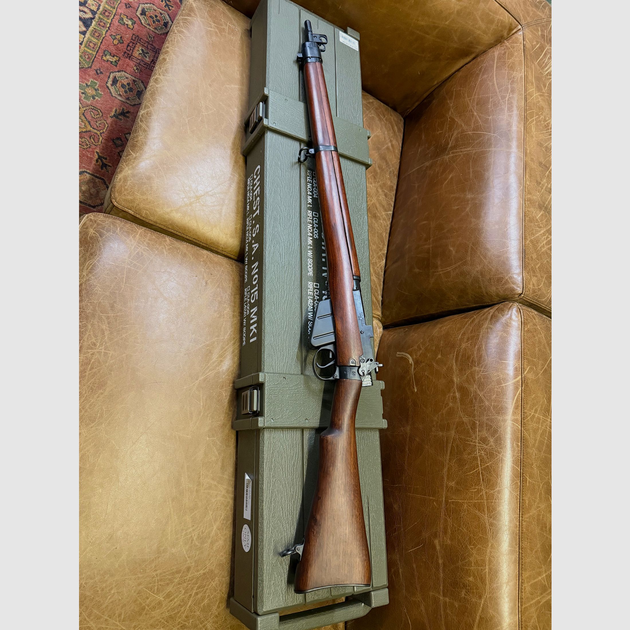 ARES Airsoft-Gewehr SMLE British NO.4 MK1 NEU!! Gelegenheit-Sammlerstück-Ausverkauft-Lee Enfield