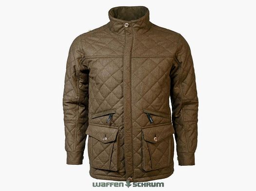 Rascher Lodensteppjacke Braun