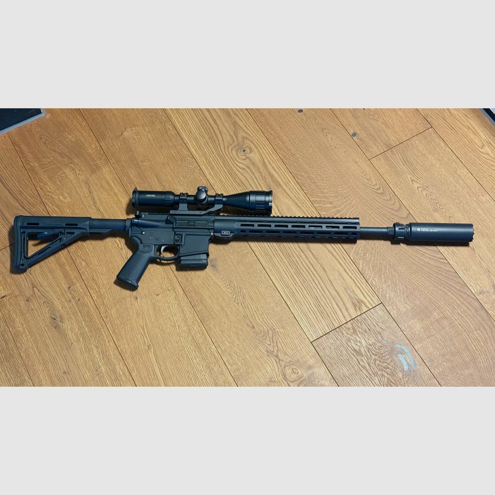 Savage MSR15 Recon 2.0 + Optique + Silencieux (si nécessaire)