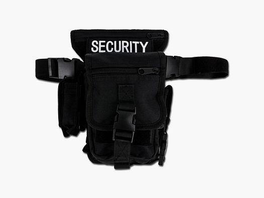MFH MFH Heuptas met Been- en Riembevestiging SECURITY zwart