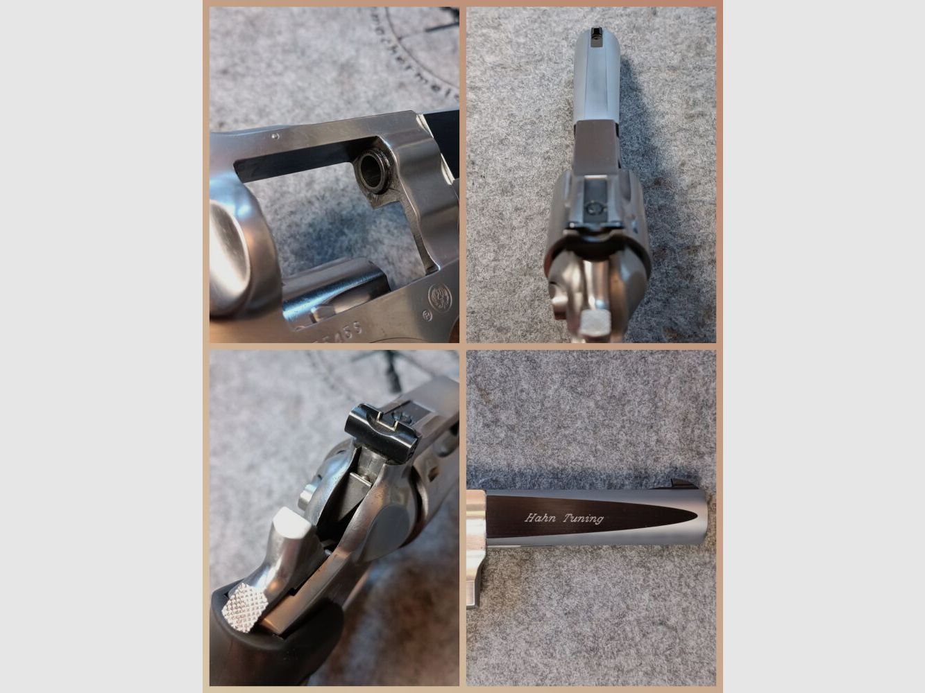 Ruger - Waffen Hahn Tuning Mod. GP100 Custom Sonderanfertigung