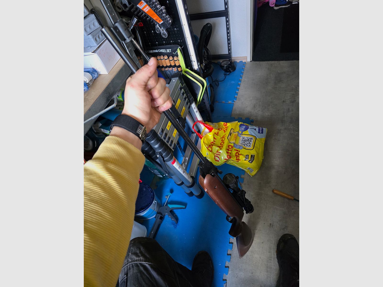 HW77 Air rifle Caliber .22 Luftdruckgewehr von Weihrauch 